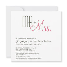 Retro Modern Wedding