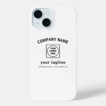 Retro-modern zwart-wit iPhone-hoesje met aangepast