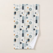 Retro Moderne Abstract  Bad Handdoek (Handdoek)