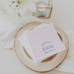 Retro Moderne Bachelorette Roze Papieren Servetten<br><div class="desc">Breng een levendige retro touch aan uw vrijgezellenbijeenkomst met de Retro Modern Bachelorette Pink Paper Napkins. Deze servetten combineren moeiteloos nostalgische vibes met een moderne flair,  waardoor een stijlvolle toon voor uw viering wordt gezet. De speelse roze kleur voegt een levendige plons toe om de feestsfeer te verbeteren.</div>