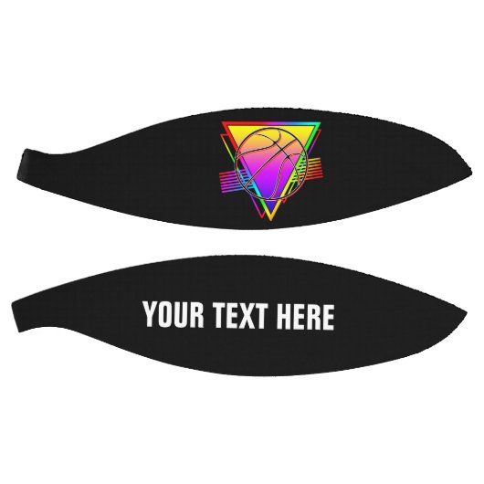 Retro moderne basketbal (Panelen)