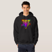 Retro Moderne Basketbal Hoodie (Voorkant volledig)