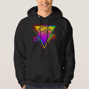 Retro Moderne Basketbal Hoodie
