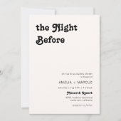 Retro Moderne Chique Terracotta Couple's Douche Kaart (Voorkant)