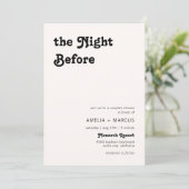 Retro Moderne Chique Terracotta Couple's Douche Kaart (Staand voorkant)