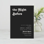 Retro Moderne Chique Terracotta Couple's Douche Kaart (Staand voorkant)