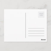 Retro Moderne dank u Briefkaart (Achterkant)