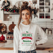 Retro Moderne Familie Reünie Logo T-shirt