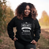 Retro Moderne Familie Reünie Logo T-shirt