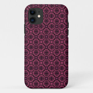 Retro moderne geometrische structuur Case-Mate iPhone case