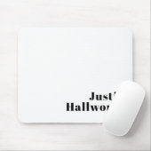 Retro Moderne Minimale Naam of Zakelijke Sjabloon Muismat (Met muis)