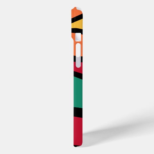 Retro Moderne Patronen Case-Mate iPhone Case (Achterkant / Links)