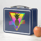 Retro Moderne Silhouet Ananas Zomerfruit (In situ)