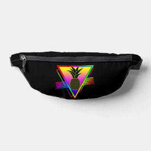 Retro Moderne Silhouet Ananas Zomerfruit Heuptasje