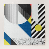 Retro Moderne Stijl Achtergrond Ontwerp Legpuzzel (Horizontaal)