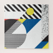 Retro Moderne Stijl Achtergrond Ontwerp Legpuzzel (Verticaal)