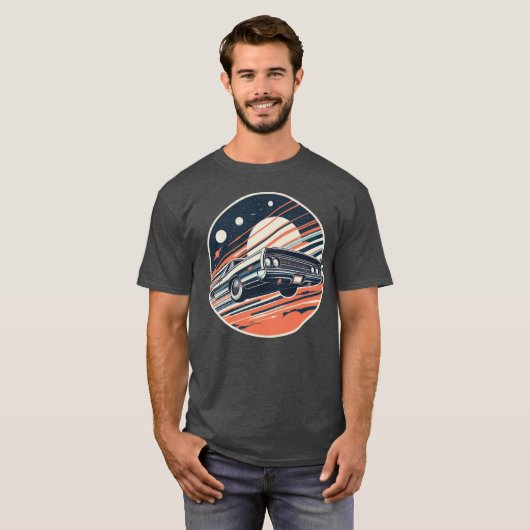 Retro Moderne Vintage 005 T-shirt (Voorkant volledig)