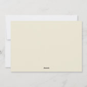 Retro Moderne Xmas kaart (Achterkant)