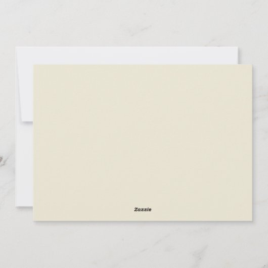 Retro Moderne Xmas kaart (Achterkant)