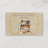 Retro Modes naaister Visitekaartje (Voorkant)