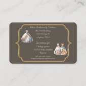 Retro Modes Visitekaartje (Achterkant)