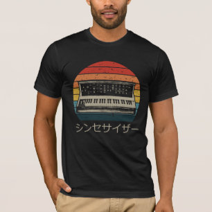 Retro Modular Synthesizer Music Producer Analog T-shirt