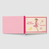 Retro Moeder Blond 2 Baby shower Feest Gastenboek (Volledig)