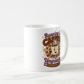 Retro Moeder Mok Op Cafeïne Ondankbare Kinderen (Voorkant rechts)