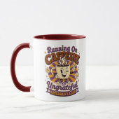 Retro Moeder Mok Op Cafeïne Ongrateful Kids (Links)