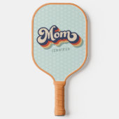 Retro Moederdag Gift Sport Pickleball Paddle (Voorkant)