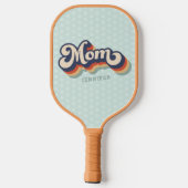 Retro Moederdag Gift Sport Pickleball Paddle (Achterkant)