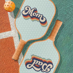 Retro Moederdag Gift Sport Pickleball Paddle<br><div class="desc">Retro Moederdag Gift Sport Pickleball Paddle</div>