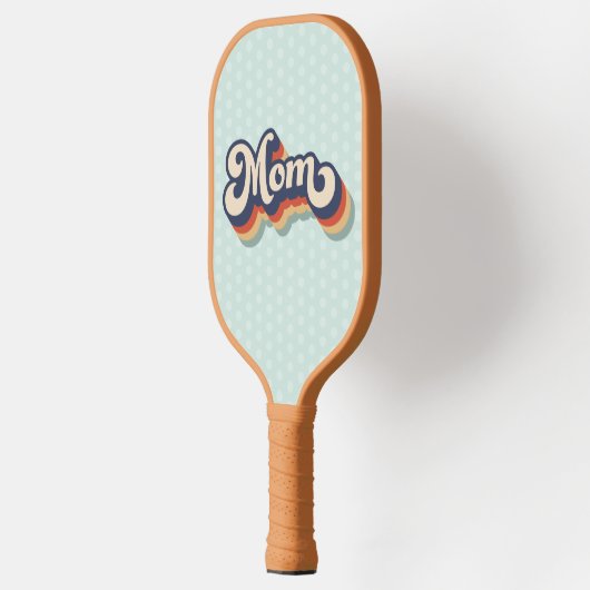 Retro Moederdag Gift Sport Pickleball Paddle (Links)