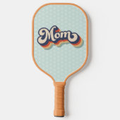 Retro Moederdag Gift Sport Pickleball Paddle (Achterkant)