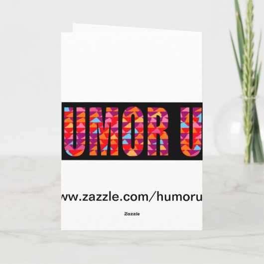 Retro Moederdag Kaart (Achterkant)