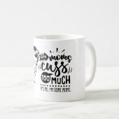 Retro-Mok en zweten Koffiemok (Voorkant rechts)