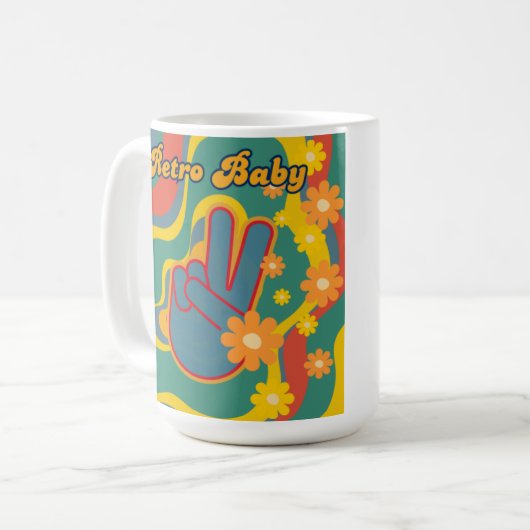 Retro-Mok Koffiemok (Voorkant links)