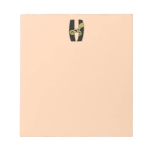 retro monogram - H Notitieblok