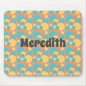 Retro Monogram Muismat (Voorkant)