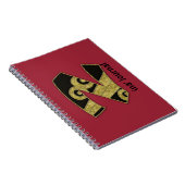 retro monogram - N Notitieboek (Rechterzijde)