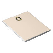 retro monogram - Q Notitieblok (Schuin)