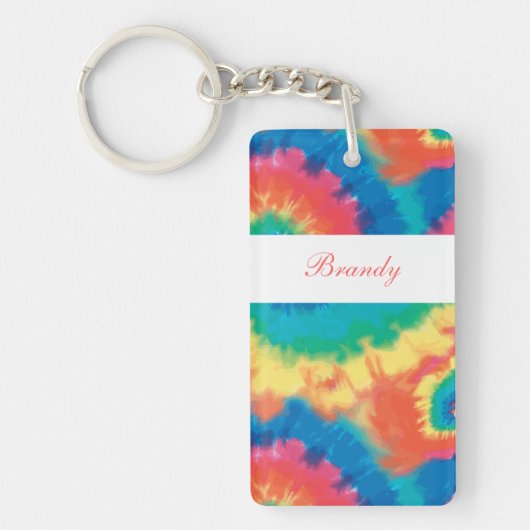 Retro Monogram Sleutelhangers (Voorkant)