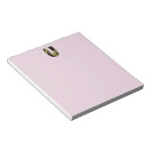 retro monogram - U Notitieblok (Schuin)
