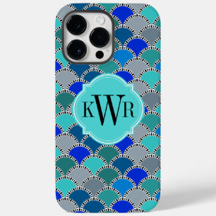 Retro Monogrom Scales Case-Mate iPhone Case