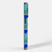 Retro Monogrom Scales Case-Mate iPhone Case (Achterkant / Rechts)