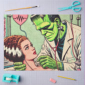 Retro Monster Love Comics Tissuepapier (Craft)