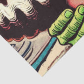 Retro Monster Love Comics Tissuepapier (Detail)