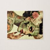 Retro Monster  Pin-up Legpuzzel (Horizontaal)