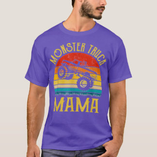 Retro Monster Truck Mama  T-shirt