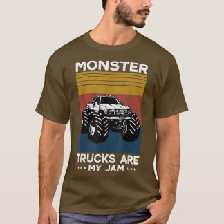 Retro Monster Truck Vintage Monster Trucks zijn mi T-shirt